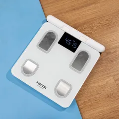 Cân Sức Khỏe Điện Tử KATA CS10E - Cân Thông Minh 8 Điểm Điện Cực, Kết Nối App Feelfit, Mặt Kính Cường Lực Chịu Lực Tốt