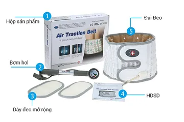 Đai Hỗ Trợ Kéo Giãn Cột Sống Lưng Alphay YGAH-2 - Giải Pháp Thiết Kế Hiện Đại Giảm Đau Nhức, Phù Hợp Với Người Thoát Vị Đĩa Đệm