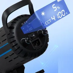 Đèn Livestream ZSYB ET-300Pro 200W - Chỉ số hoàn màu 95+, điều chỉnh nhiệt độ màu 2700K-6500K cho hình ảnh sắc nét, chuyên dùng livestream và chụp sản phẩm.
