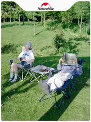 Ghế xếp cắm trại 2in1 đa năng Naturehike CNK2300JJ012 - Ghế dài, ghế đơn và bàn nhỏ cho dã ngoại tiện lợi, thiết kế gấp gọn, bền bỉ.
