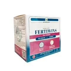 Gói Uống Fertiwins For Women - Hỗ Trợ Tăng Khả Năng Thụ Thai và Cải Thiện Chất Lượng Trứng - Hộp 30 Gói Dinh Dưỡng cho Phụ Nữ