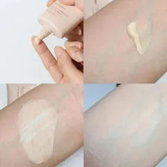 Kem Chống Nắng Nâng Tone Numbuzin No.3 Porcelain Base-skip Beige SPF50+ - Bảo Vệ Da Toàn Diện, Dưỡng Sáng Mịn Màu Da
