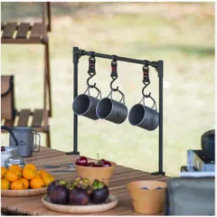 Khung Treo Đồ Dã Ngoại Gắn Bàn Naturehike NH20PJ137 - Hợp Kim Nhôm Nhẹ, Chịu Lực Tốt, Dễ Dàng Mang Theo Khi Cắm Trại & Glamping