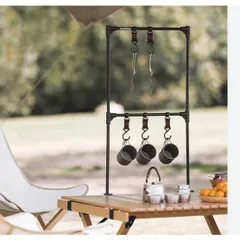Khung Treo Đồ Dã Ngoại Gắn Bàn Naturehike NH20PJ137 - Hợp Kim Nhôm Nhẹ, Chịu Lực Tốt, Dễ Dàng Mang Theo Khi Cắm Trại & Glamping