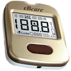 Máy Đo Đường Huyết eBcare Chuyên Dụng - Ghi Nhớ 450 Kết Quả Đo, Kết Nối Máy Tính, Đo Chính Xác 99%