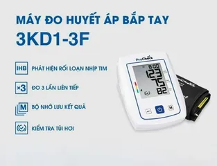 Máy Đo Huyết Áp Bắp Tay Tự Động Procheck 3KD1-3F - Kết Quả Chính Xác, Ghi Nhớ 60 Lần, Công Nghệ IHB, Dễ Dùng