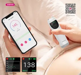Máy Đo Tim Thai Cá Nhân Mini Jumper SHA10 - Thiết Bị Chăm Sóc Sức Khỏe Cho Mẹ Và Bé, Nghe Rõ Nhịp Tim Thai Từ Tuần Thứ 9