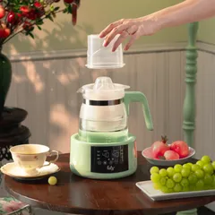 Máy đun và hâm nước pha sữa Fatzbaby Quick 14 FB3101RS - Chức năng giữ ấm 48 giờ, hẹn giờ, dung tích 1.2L, điều khiển LED cảm ứng
