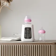 Máy hâm sữa siêu tốc thông minh Fatzbaby Mono 12 FB3011KB - Hâm nóng sữa nhanh chóng trong 4 phút với 4 chế độ tiện dụng