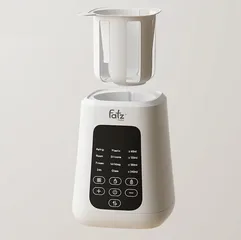 Máy hâm sữa siêu tốc thông minh Fatzbaby Mono 12 FB3011KB - Hâm nóng sữa nhanh chóng trong 4 phút với 4 chế độ tiện dụng