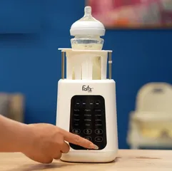 Máy hâm sữa siêu tốc thông minh Fatzbaby Mono 12 FB3011KB - Hâm nóng sữa nhanh chóng trong 4 phút với 4 chế độ tiện dụng