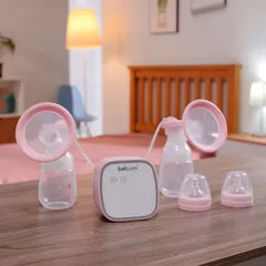 Máy Hút Sữa Điện Đôi Beborn BP02 - 3 Chế Độ, Pin 2500mAh, Độ Ồn Thấp, Thiết Kế Chống Chảy Ngược, Thời Gian Sử Dụng Đến 2 Giờ