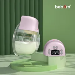 Máy Hút Sữa Điện Rảnh Tay Không Dây Beborn Pezzo 1 WBP01 - Thiết Kế Nhẹ, Tiện Lợi, Cốc 240ml, 3 Chế Độ Hoạt Động Cho Mẹ