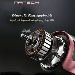 Máy Khoan Pin Bắt Vít Parsch 12V - Động Cơ Lõi Đồng, 2 Tốc Độ, Có Đèn LED, Phù Hợp Khoan Gỗ và Nhựa - Dụng Cụ Cầm Tay Tiện Dụng
