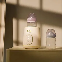 Máy Lắc & Giữ Ấm Bình Sữa Thông Minh Fatzbaby Shake 2 FB3911HB - Tiện Lợi Cho Mẹ & Bé, 5 Mức Cài Đặt Thời Gian, Thiết Kế Hiện Đại