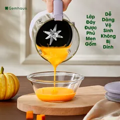 Máy Làm Sữa Hạt Gemhaus GH150 6in1 Dung Tích 1.2L - Xay Đậu Cà Phê, Ngũ Cốc, Nước Ép Rau Củ, Cối Thủy Tinh Chịu Nhiệt