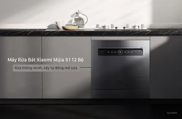 Máy Rửa Bát Thông Minh Xiaomi Mijia S1 12 Bộ - Tiết Kiệm Nước, Hiệu Suất Cao, Khử Trùng 99,99% - Công Nghệ AI Đột Phá