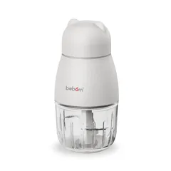 Máy Xay Thức Ăn Cho Bé Beborn FG02 - 200W, Lưỡi Dao Inox 6 Cách, Cốc Thủy Tinh 300ml, An Toàn, Dễ Dùng, Giúp Làm Súp, Sinh Tố Cho Bé