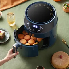 Nồi Chiên Không Dầu Bear QZG-A15T2 4.6L - Công Suất 1380W, Thiết Kế Hiện Đại, Phù Hợp Gia Đình 3-4 Người