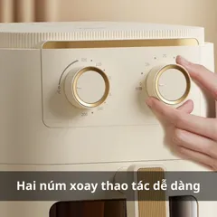 Nồi Chiên Không Dầu YOICE Y-KZ18 5L - Công Suất 1500W, Thiết Kế Hiện Đại, Chín Giòn Không Cần Lật