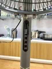 Quạt Cây Kalpen CFK-666 - Quạt Đứng Công Suất 60W, Thiết Kế Hiện Đại, 3 Chế Độ Gió, Điều Khiển Từ Xa, Tiện Ích Cho Mọi Không Gian