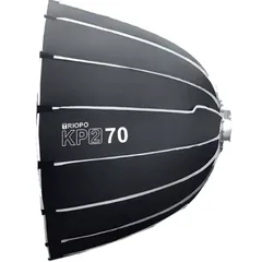 Softbox Parabolic Triopo KP2 ngàm Bowen với lưới tổ ong - Thiết bị chiếu sáng chuyên nghiệp cho chụp ảnh cận cảnh, dễ lắp ráp và gập gọn