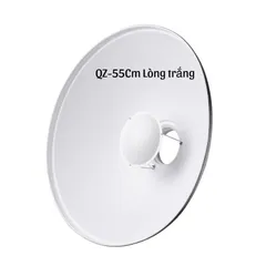 Tản sáng Beauty Dish QZ-55 Silver/White - Thiết bị ánh sáng đa chiều cho chụp ảnh chân dung và studio chất lượng cao