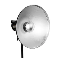 Tản sáng Beauty Dish QZ-55 Silver/White - Thiết bị ánh sáng đa chiều cho chụp ảnh chân dung và studio chất lượng cao