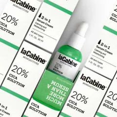 Tinh Chất Làm Dịu Da LaCabine 20% Cica Solution Serum Cream - Giải Pháp Dưỡng Ẩm và Chăm Sóc Da Nhạy Cảm, 30ml