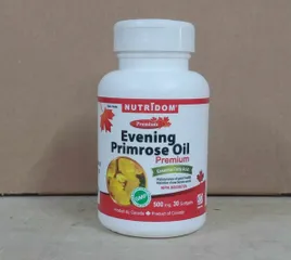 Tinh dầu hoa anh thảo David Health Evening Primrose Oil - Hỗ trợ cân bằng nội tiết tố nữ, làm đẹp da và tăng cường sinh sản - Hộp 30 viên
