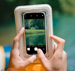 Túi Đựng Điện Thoại Chống Nước Cảm Ứng Naturehike CNK2300BS015 - Chống Thấm IPX8, Chụp Hình Dưới Nước, Chất Liệu PVC Bền Bỉ