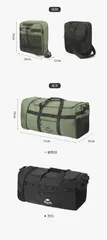 Túi Xách Đa Năng Gấp Gọn Naturehike Glamping NH21LX003 - Balo Du Lịch 88L, Dễ Dàng Di Chuyển với Bánh Xe, Thích Hợp Cắm Trại, Dã Ngoại