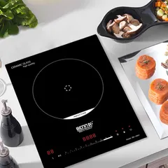 Bếp Từ Âm Đơn Bennix BN-188IH - Công Suất 2200W, Chất Liệu Gốm Ceramic Dễ Vệ Sinh, Bảng Điều Khiển Cảm Ứng Hiện Đại