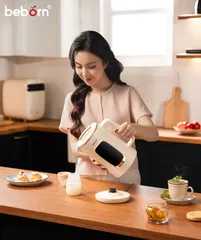Bình Đun Nước Siêu Tốc Beborn Presto 3 - Giữ Nhiệt Pha Sữa Đa Năng 1.5L, Công Suất 1800W, Thiết Kế Thông Minh, Tiện Lợi Cho Gia Đình
