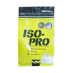 Bột Whey Protein VitaXtrong ISO Pro 100% Hydrolyzed - Hỗ trợ tăng cơ nhanh, hương vị tự nhiên, không đường, không béo - 2LB Chocolate