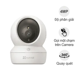 Camera Wifi 360 độ 4MP 2K+ Ezviz H6c Pro - Quay đêm thông minh, công nghệ phát hiện chuyển động, đàm thoại 2 chiều, an ninh gia đình hiệu quả.