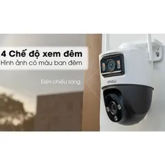 Camera WiFi Ngoài Trời 2 Ống Kính Imou Cruiser Dual 6MP - Giám Sát An Ninh Chất Lượng Cao, Tích Hợp Phát Hiện Chuyển Động, Đàm Thoại 2 Chiều