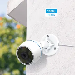 Camera Wifi Ngoài Trời Ezviz C3TN Color 2MP - Giám Sát Ban Đêm Có Màu Sắc, Độ Phân Giải 1080p, Chống Nước IP67