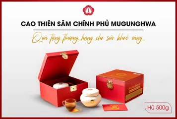 Cao thiên sâm chính phủ Mugunghwa Hàn Quốc 500g - Quốc phẩm chăm sóc sức khỏe, hỗ trợ tăng cường sức đề kháng và trí nhớ.