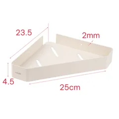 Kệ Góc Nhôm Không Gỉ Dán Tường Hobby Home Decor KG4 - Thiết Kế Sang Trọng, Tiết Kiệm Không Gian Cho Nhà Bếp, Phòng Tắm