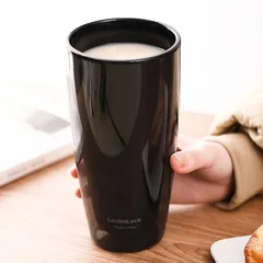 Ly nhựa 2 lớp Lock&Lock kèm ống hút HAP507 750ml - Chống nhiệt, thiết kế tiện dụng, lý tưởng cho nước lạnh và nước đá