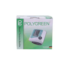 Máy Đo Huyết Áp Cổ Tay Điện Tử PolyGreen KP-6230 - Thiết Bị Đo Huyết Áp, Nhịp Tim Chính Xác, Dữ Liệu Lưu Trữ Tối Đa 50 Lần