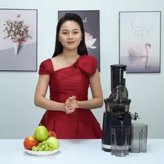 Máy Ép Chậm Gertech GT-J206 - Công Suất 250W, Ép Nước Rau Củ, Trái Cây, Ngũ Cốc - Dễ Sử Dụng, Bảo Quản Dưỡng Chất Tối Ưu