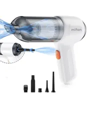 Máy Hút Bụi Cầm Tay Mini 3in1 Mifan CV103 - Lực Hút 8000Pa, Sạc Nhanh Type-C, Tiện Dụng Vệ Sinh Ô Tô, Nhà Cửa, Văn Phòng