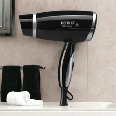 Máy Sấy Tóc Gấp Bennix BN-3110 - Công Suất 1800W, 3 Chế Độ Sấy, Thiết Kế Thông Minh, Dễ Dàng Mang Theo