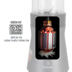Máy xay sinh tố 2 cối Kalpen B5 700W - Đa năng, thiết kế hiện đại, lưỡi dao sắc bén, xay nhuyễn thực phẩm nhanh chóng và hiệu quả