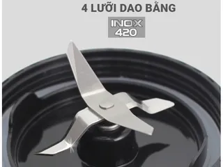 Máy xay sinh tố 2 cối Kalpen B5 700W - Đa năng, thiết kế hiện đại, lưỡi dao sắc bén, xay nhuyễn thực phẩm nhanh chóng và hiệu quả