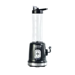 Máy Xay Sinh Tố Mini Bennix BN-86BL 350W - Lưỡi Dao Thép Không Gỉ, Xay Nhuyễn Hoa Quả & Rau Củ, Dung Tích 500ml và 600ml
