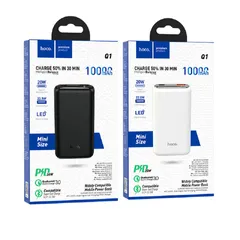 Pin sạc dự phòng Hoco Q1 10000mAh - Sạc nhanh Type-C & USB, màn hình LED, hỗ trợ 2 thiết bị, thiết kế nhỏ gọn, chất lượng tốt
