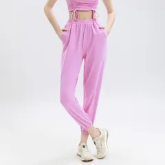 Quần Jogger Tập Gym Yoga Nữ Hibi Sports QD318 - Dây Rút, Túi 2 Bên, Chất Liệu Thun Cao Cấp, Đẹp và Thoải Mái